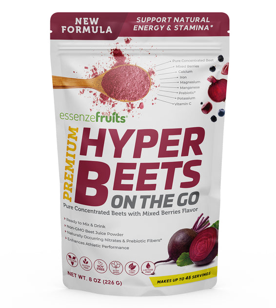 Essenzefruits Hyper Beets - Beet Root Powder Mix 8 oz (226 g