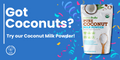 USDA Pure Organic Coconut Milk Powder - 8 oz (226g), No Sugar Added, Dairy-Free, Vegan, Pure, Keto & Paleo Friendly