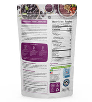 Essenzefruits Instant Acai Bowl & Smoothie Mix - 16 oz (1 lb), Non-GMO, Gluten-Free, Vegan, Rich in Antioxidants, Brazilian Superfood Berry Powder