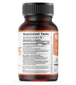 turmeric supplement facts label curcumin and piperine
