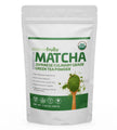 Matcha Organic Green Tea Powder - Culinary Grade Premium Second Harvest - Authentic Japanese Origin (3.52 Ounce Pouch - 100g) - EssenzeFruits