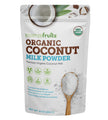 USDA Organic coconut milk powder front packaging Essenzefruits maltodextrin free clean label coconut creamer